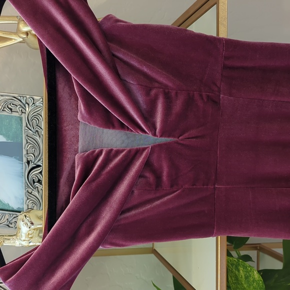 Velvet Maxi Dress - Picture 6 of 6